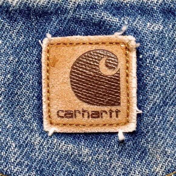 *READ* Carhartt Flannel Lined Relaxed Fit Work Jeans - Size 44x32 (Fits 44x31) - Picture 8 of 12